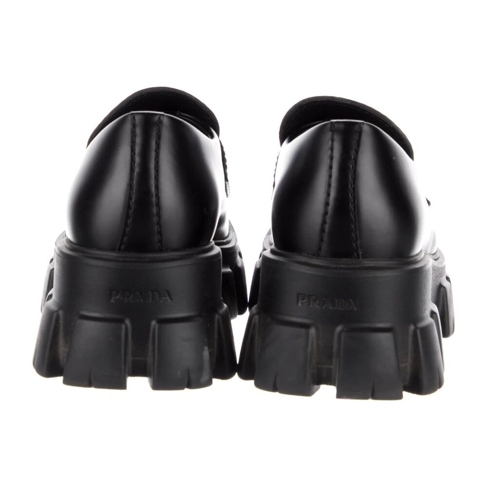 Prada Leather Oxfords Women's Size: 7 - Picture 2 of 7